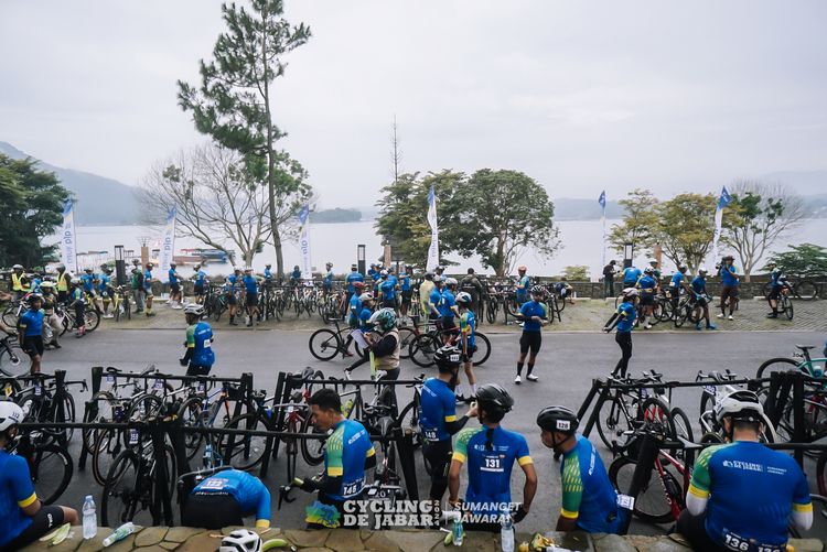 Race photo from Cycling de Jabar 2024