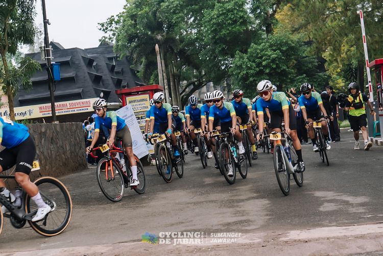 Race photo from Cycling de Jabar 2024