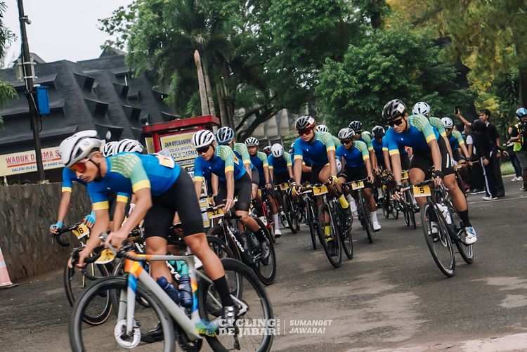 Race photo from Cycling de Jabar 2024