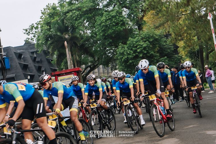 Race photo from Cycling de Jabar 2024