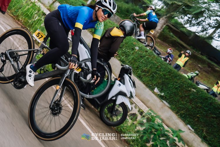 Race photo from Cycling de Jabar 2024