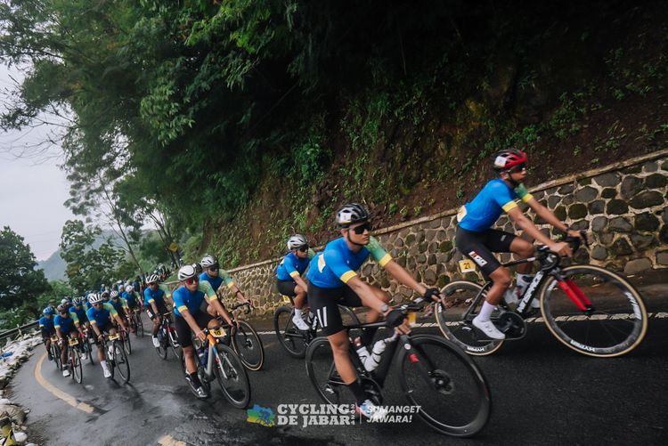 Race photo from Cycling de Jabar 2024