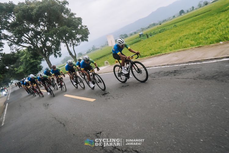 Race photo from Cycling de Jabar 2024
