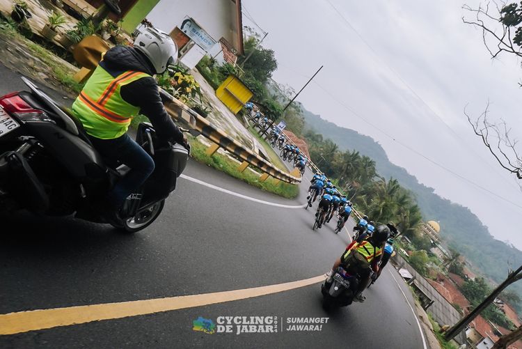 Race photo from Cycling de Jabar 2024