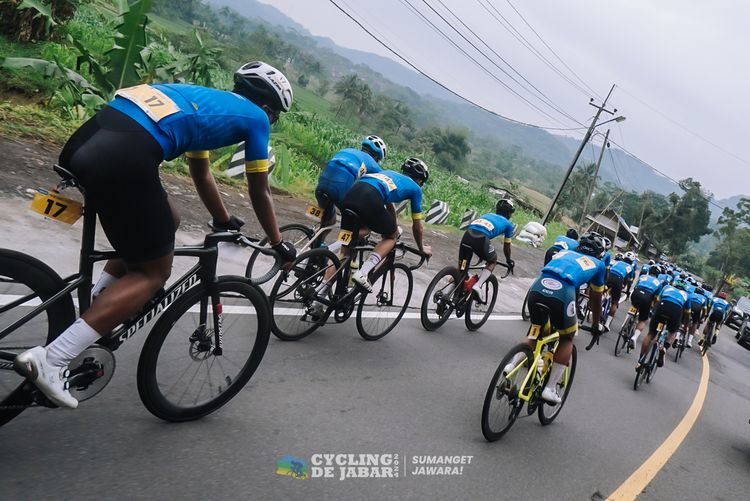 Race photo from Cycling de Jabar 2024