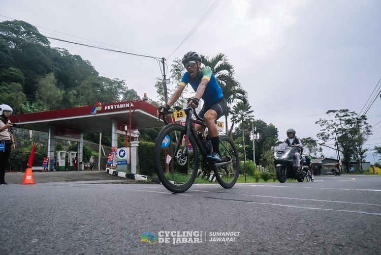 Race photo from Cycling de Jabar 2024