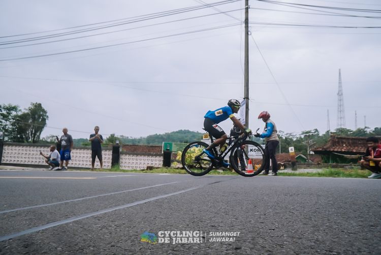 Race photo from Cycling de Jabar 2024