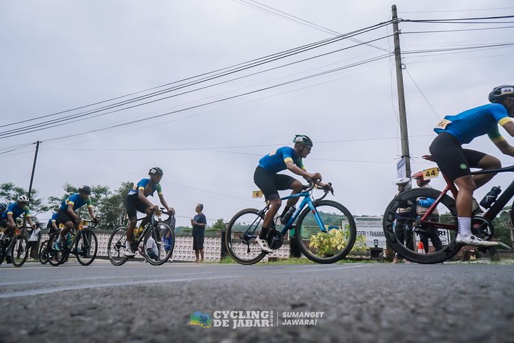 Race photo from Cycling de Jabar 2024