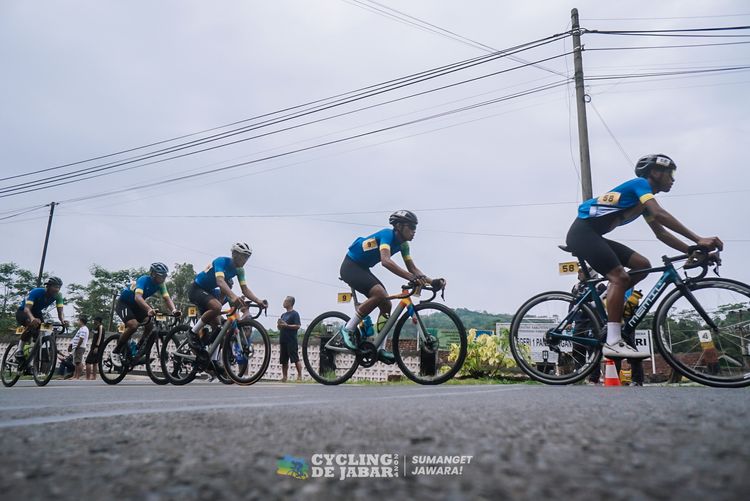 Race photo from Cycling de Jabar 2024