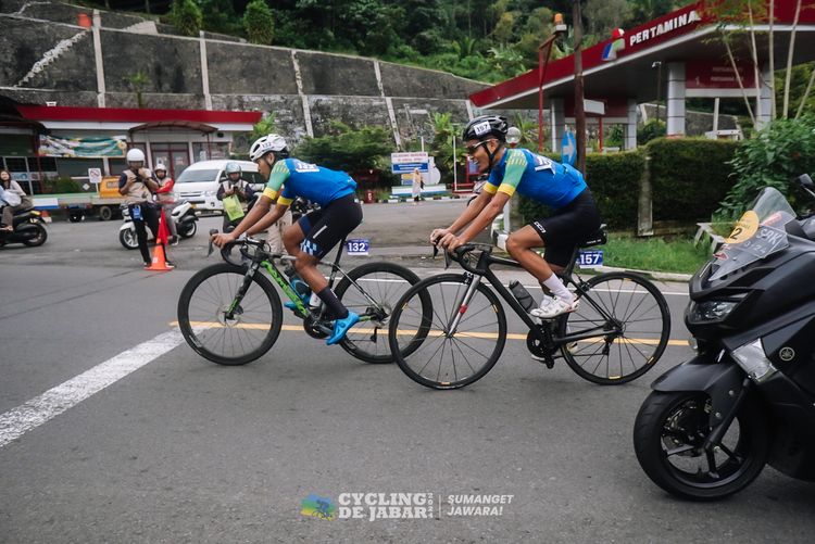 Race photo from Cycling de Jabar 2024