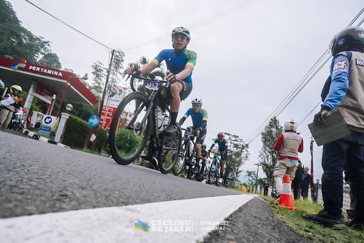 Race photo from Cycling de Jabar 2024