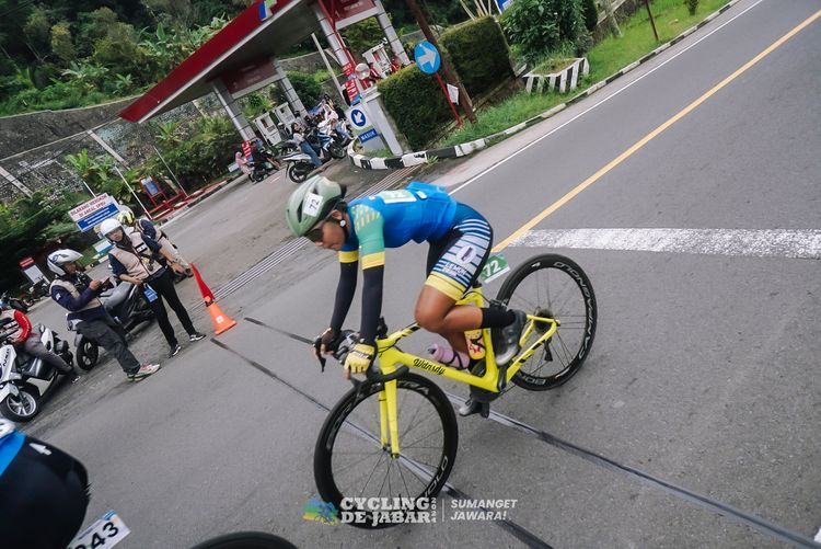 Race photo from Cycling de Jabar 2024