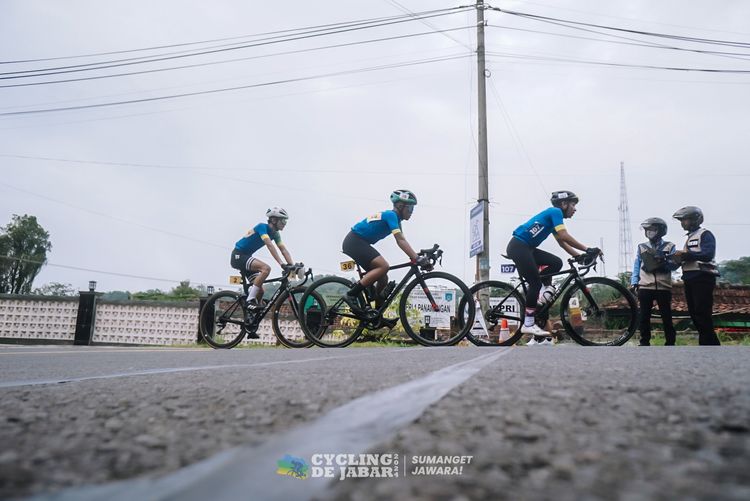 Race photo from Cycling de Jabar 2024