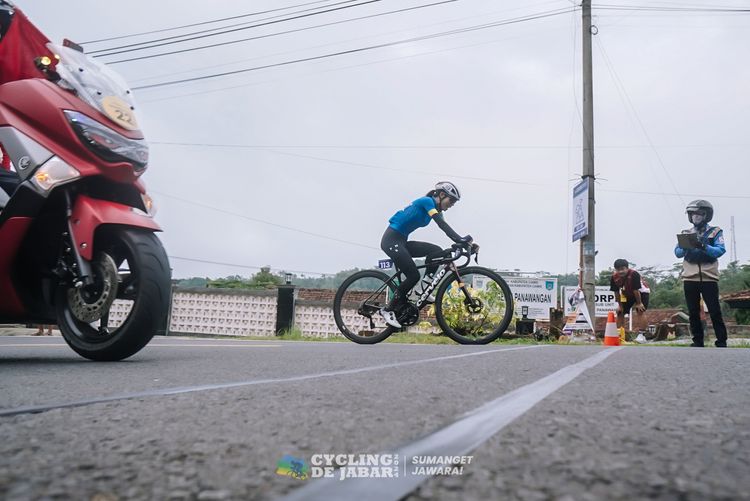 Race photo from Cycling de Jabar 2024