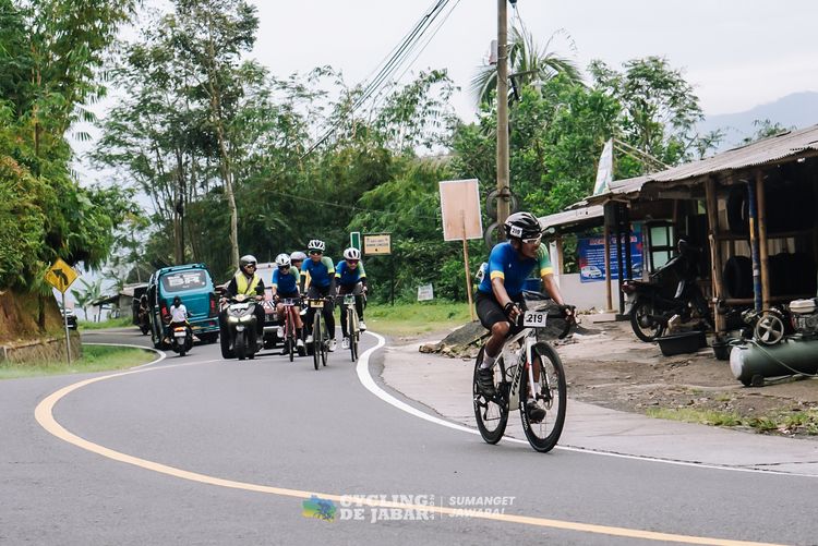 Race photo from Cycling de Jabar 2024