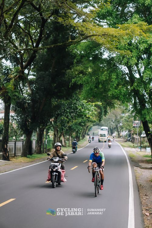 Race photo from Cycling de Jabar 2024