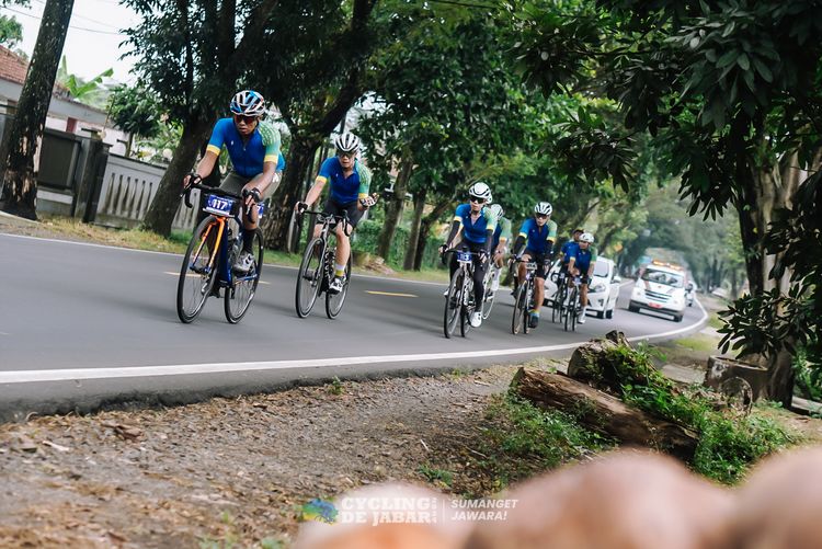 Race photo from Cycling de Jabar 2024