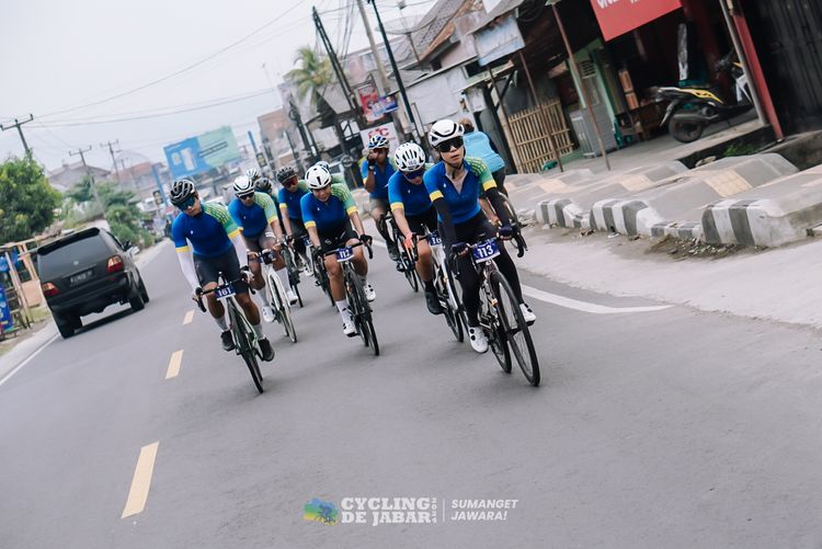 Race photo from Cycling de Jabar 2024