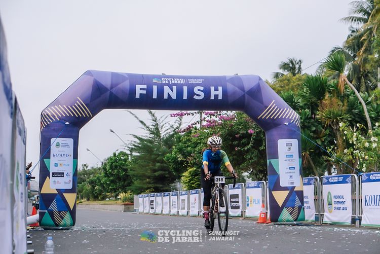 Race photo from Cycling de Jabar 2024