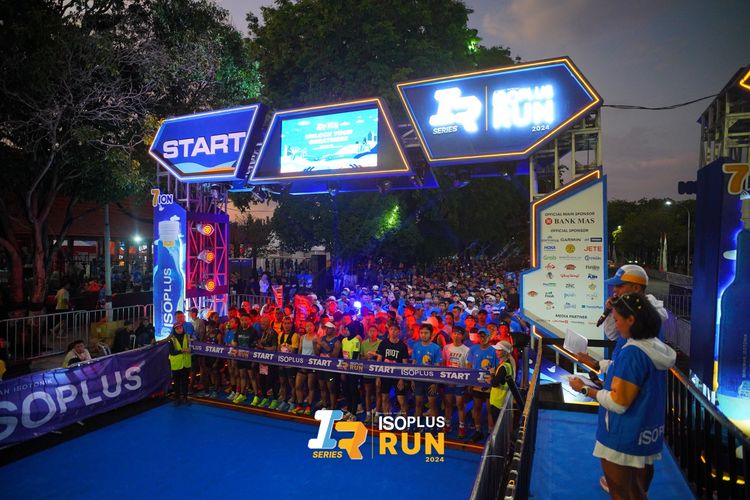 Race photo from Isoplus Run 2024 Surabaya