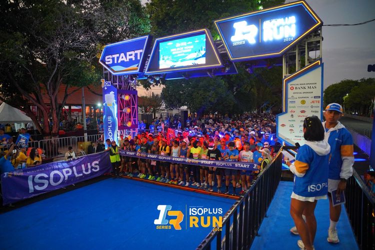 Race photo from Isoplus Run 2024 Surabaya