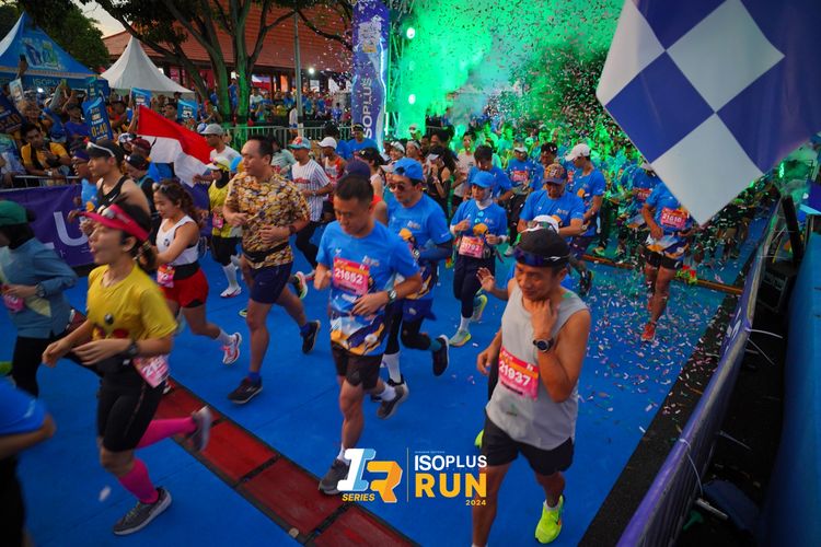 Race photo from Isoplus Run 2024 Surabaya