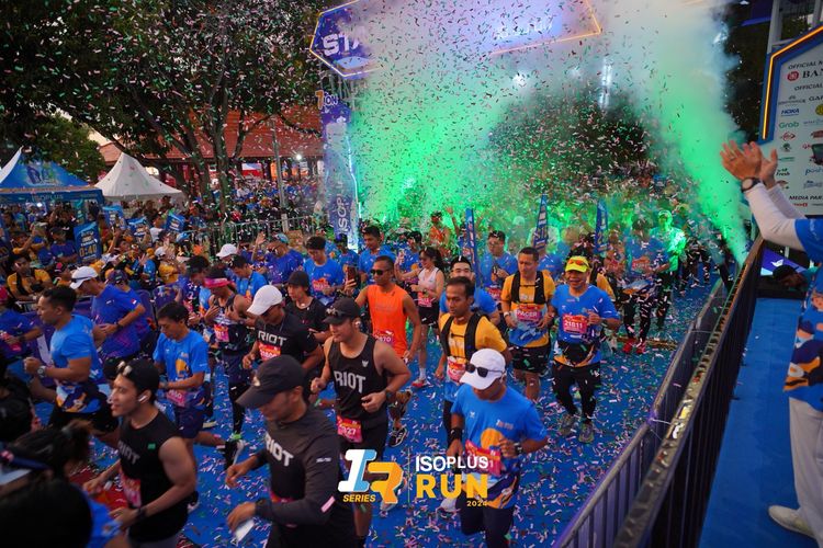 Race photo from Isoplus Run 2024 Surabaya
