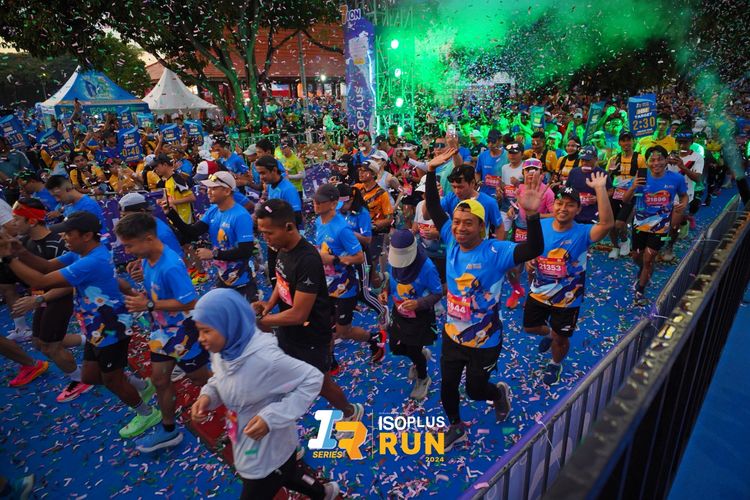 Race photo from Isoplus Run 2024 Surabaya