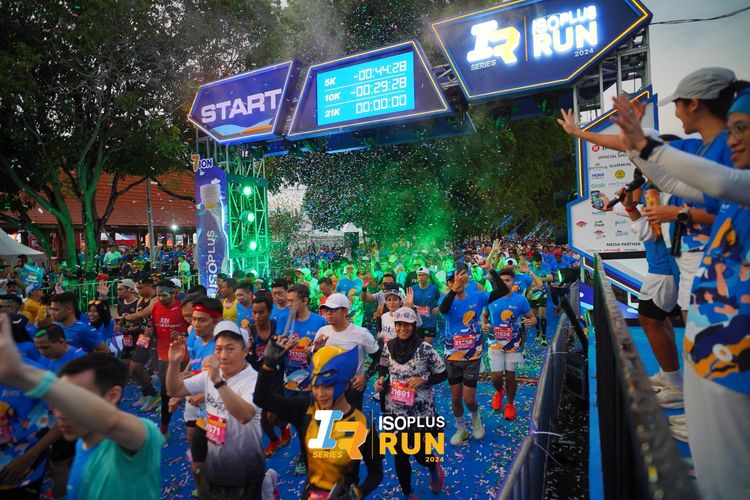 Race photo from Isoplus Run 2024 Surabaya