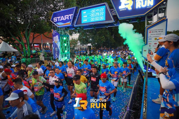 Race photo from Isoplus Run 2024 Surabaya