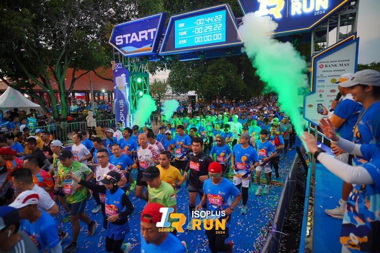 Race photo from Isoplus Run 2024 Surabaya