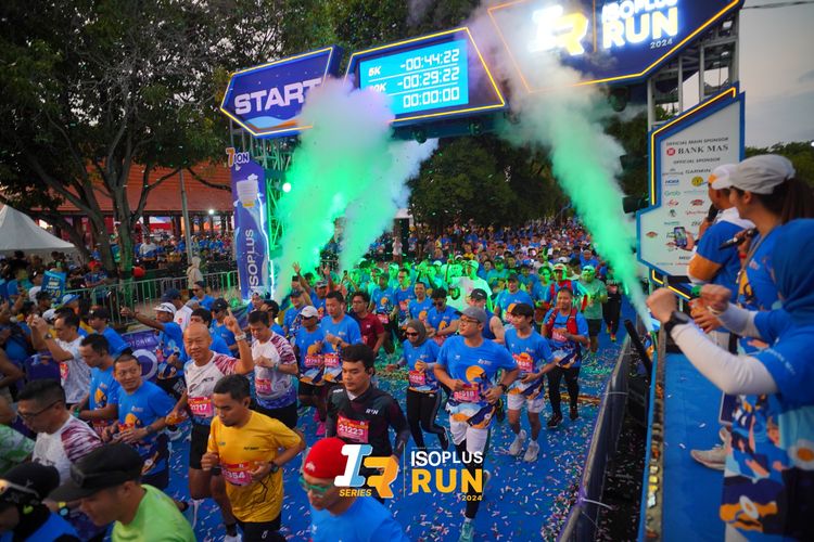 Race photo from Isoplus Run 2024 Surabaya