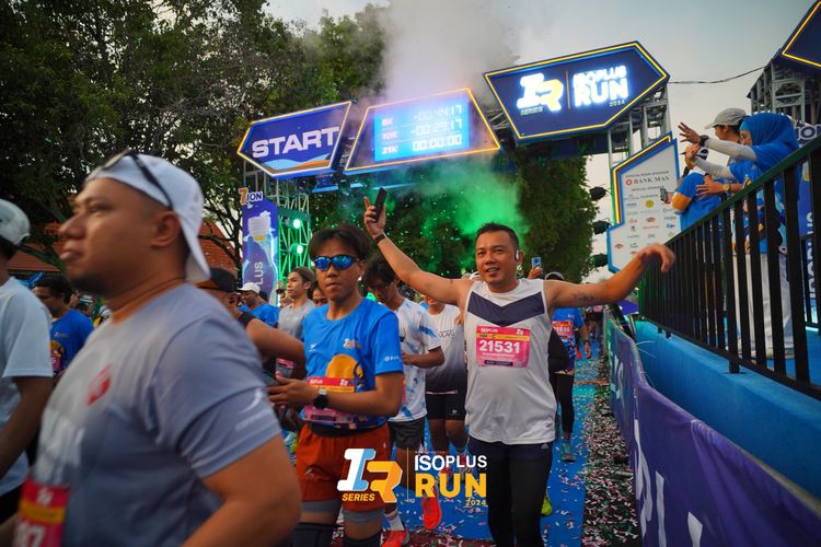 Race photo from Isoplus Run 2024 Surabaya