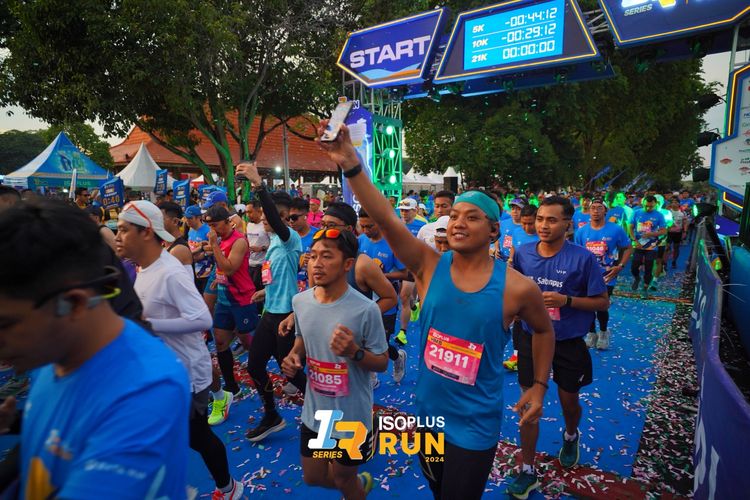 Race photo from Isoplus Run 2024 Surabaya