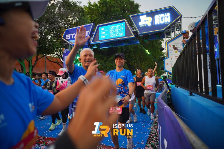 Race photo from Isoplus Run 2024 Surabaya