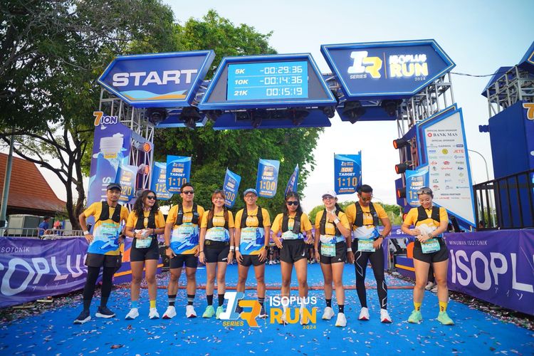 Race photo from Isoplus Run 2024 Surabaya