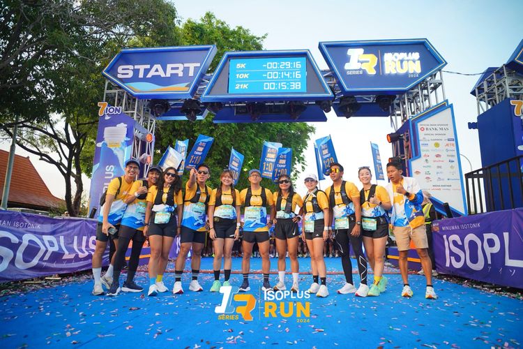 Race photo from Isoplus Run 2024 Surabaya