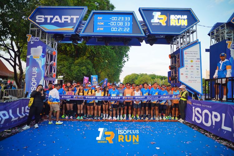 Race photo from Isoplus Run 2024 Surabaya