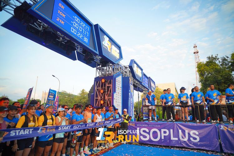 Race photo from Isoplus Run 2024 Surabaya
