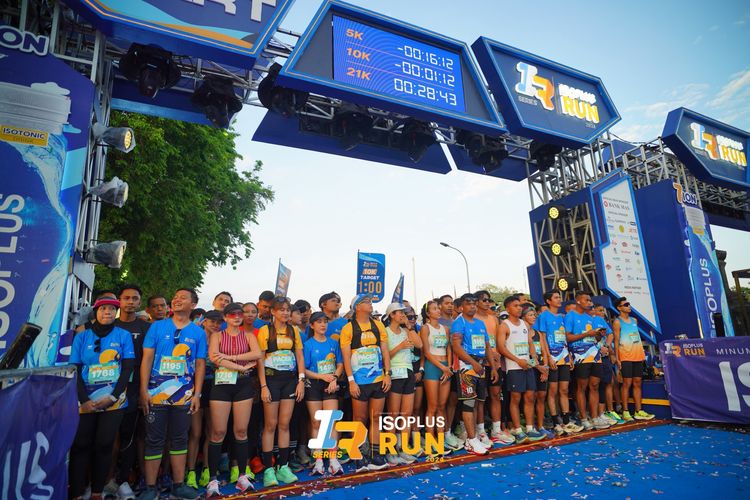 Race photo from Isoplus Run 2024 Surabaya