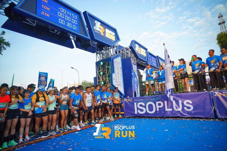 Race photo from Isoplus Run 2024 Surabaya