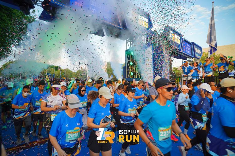 Race photo from Isoplus Run 2024 Surabaya
