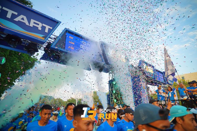 Race photo from Isoplus Run 2024 Surabaya