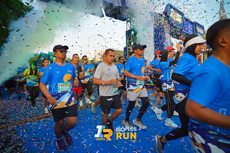 Race photo from Isoplus Run 2024 Surabaya