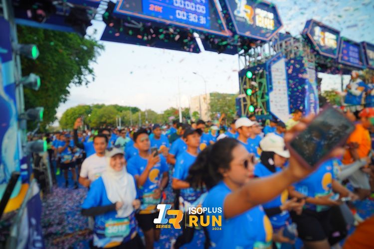 Race photo from Isoplus Run 2024 Surabaya