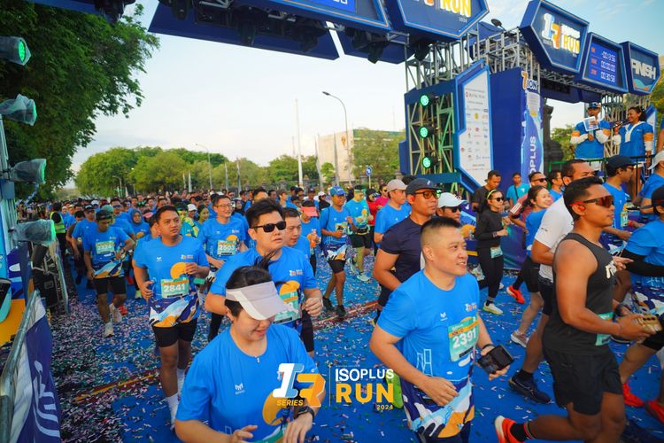 Race photo from Isoplus Run 2024 Surabaya