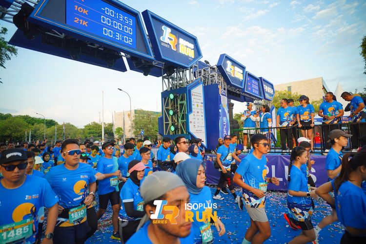 Race photo from Isoplus Run 2024 Surabaya