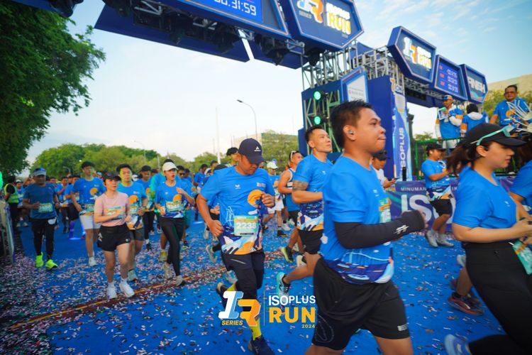 Race photo from Isoplus Run 2024 Surabaya