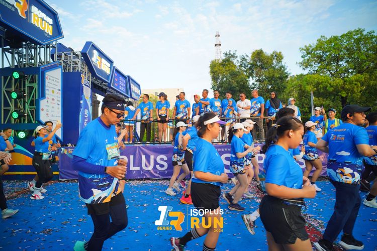 Race photo from Isoplus Run 2024 Surabaya