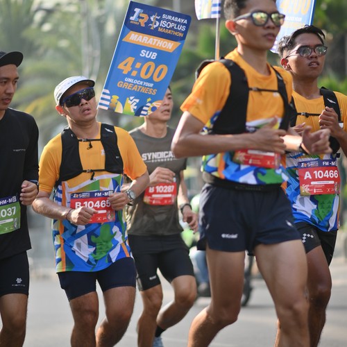 Race photo from SURABAYA ISOPLUS MARATHON 2026